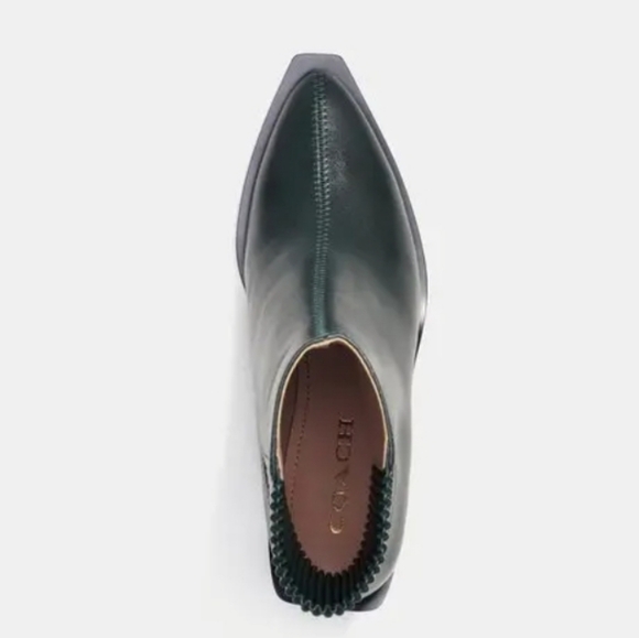 Coach Prestyn bootie green size 8 - Picture 8 of 11